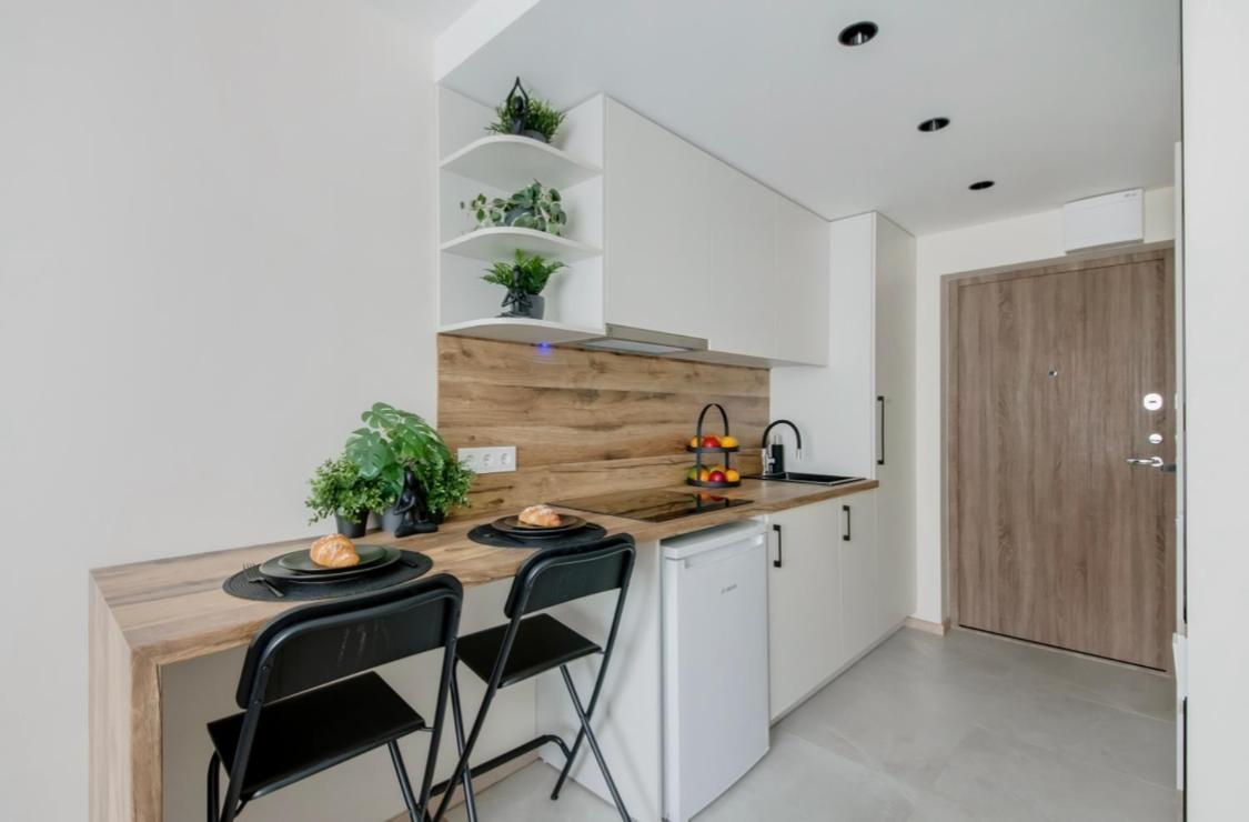 Stylish Apartment In Zverynas Wilna Exterior foto